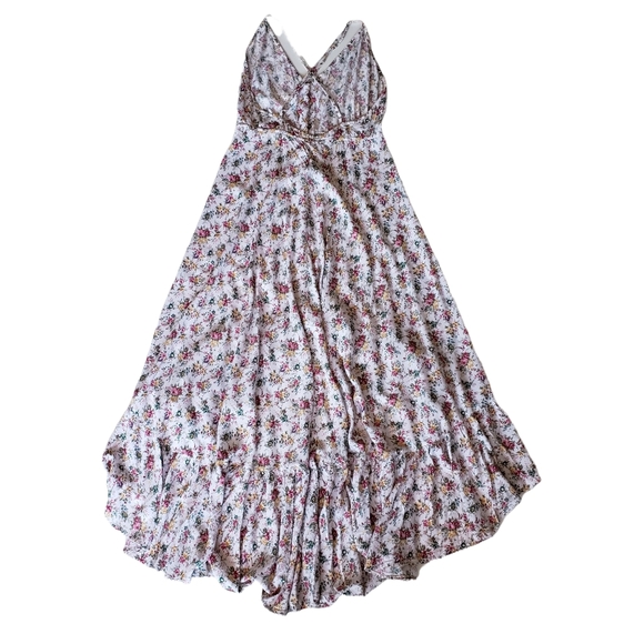 Auguste cross strap Floral high low maxi dress - Picture 5 of 16
